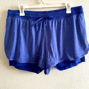 Women’s plus size track shorts